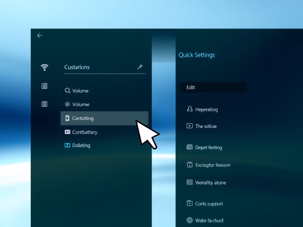 Disable Editing Quick Settings in Windows 11