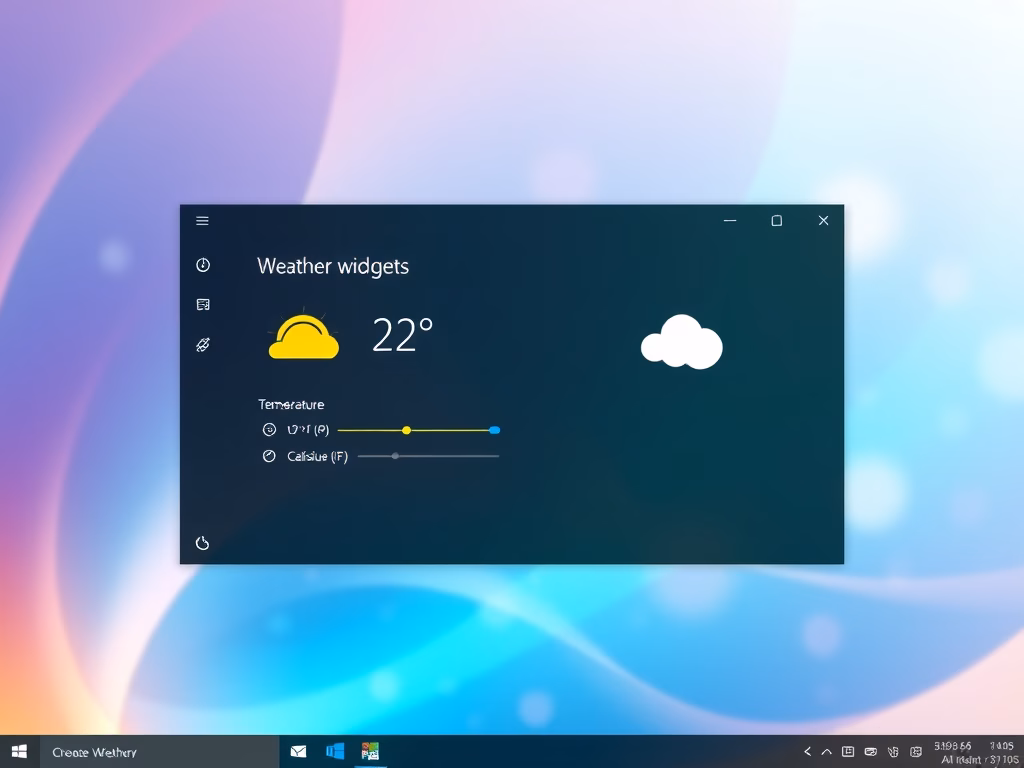 Change Weather Widget Temperature in Windows 11
