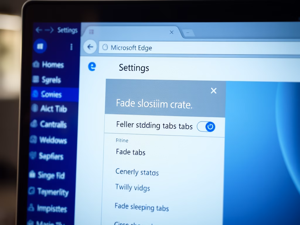 How to Manage Fading Sleeping Tabs in Microsoft Edge