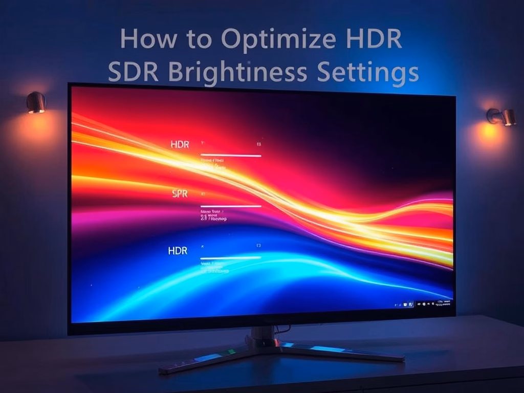 How to Optimize HDR/SDR Brightness Settings in Windows 11