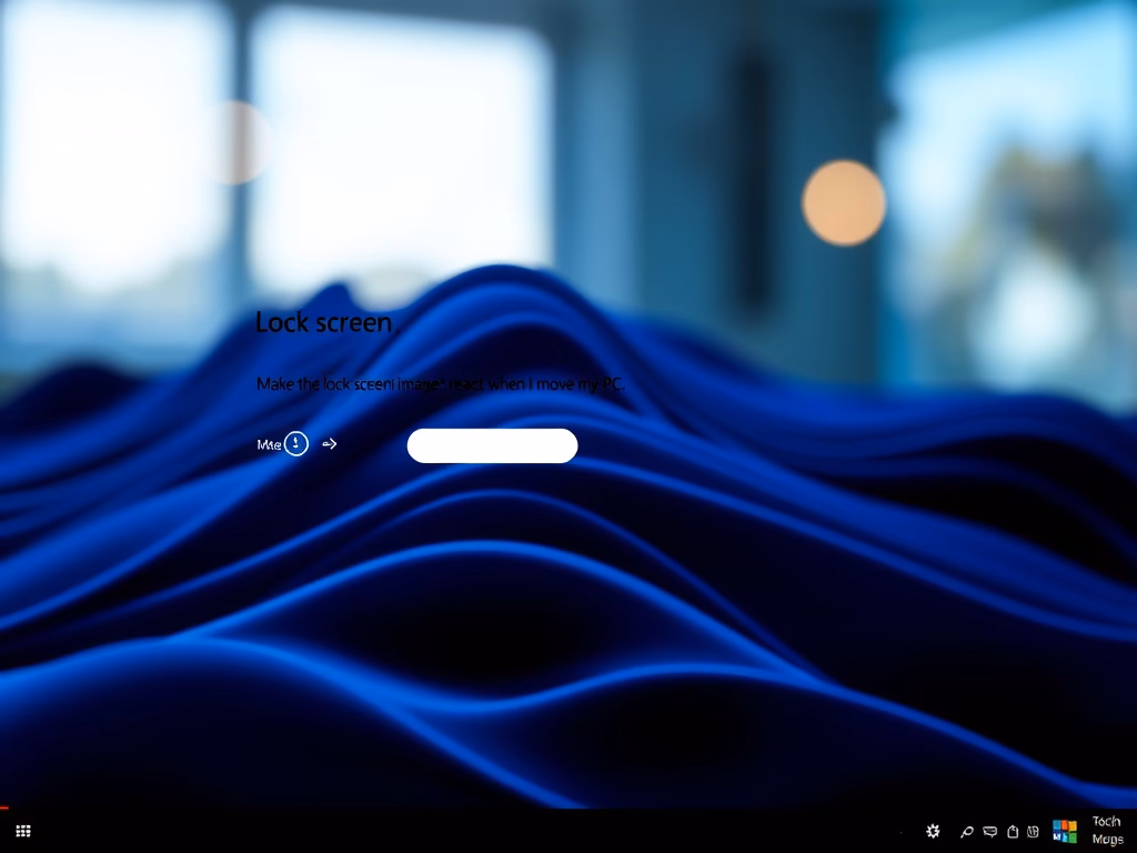 How to Enable/Disable Windows 11 Lock Screen Background Motion