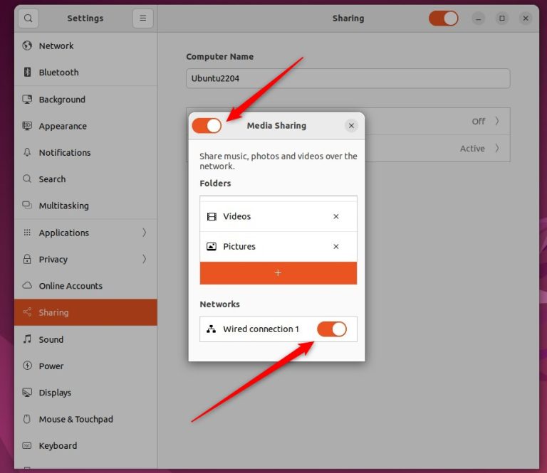 How to Enable Media Sharing in Ubuntu Linux | Geek Rewind