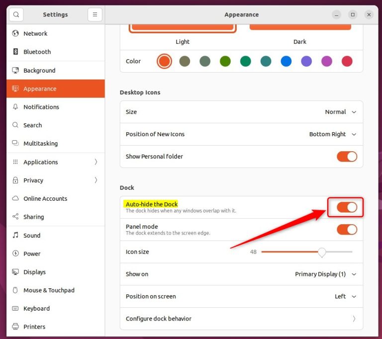 Auto-Hide Dock in Ubuntu Linux: A Step-by-Step Guide | Geek Rewind