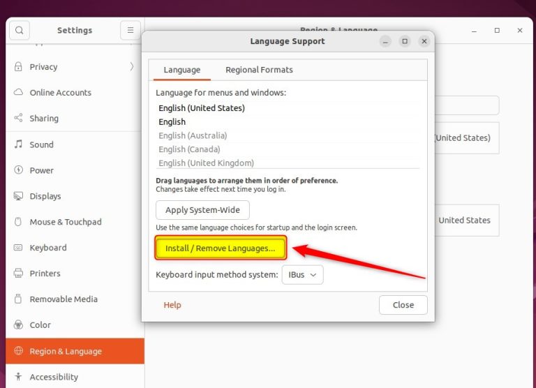 How to Install Display Languages in Ubuntu Linux | Geek Rewind