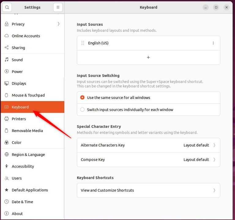 Change Keyboard Layout in Ubuntu Linux: A Quick Guide | Geek Rewind