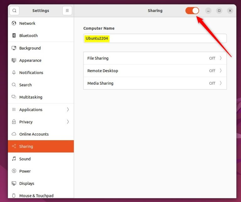 Enable Personal File Sharing in Ubuntu Linux | Geek Rewind