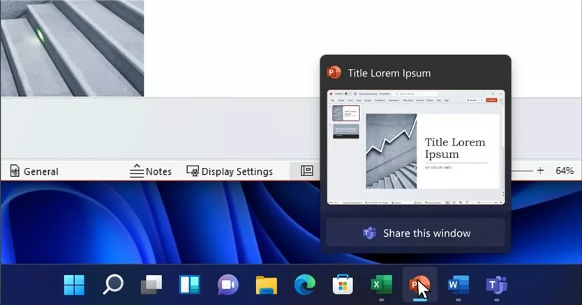 microsoft screenshot share this window