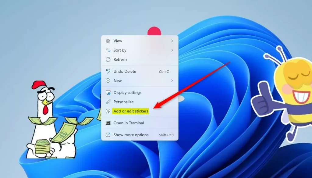 how-to-remove-stickers-from-desktop-in-windows-11-geek-rewind