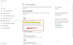 Kernel Stack Protection How to Enable Kernel-mode Stack Protection in Windows 11 | Geek Rewind