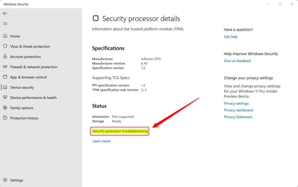 How To Run TPM Troubleshooter In Windows 11 - Geek Rewind