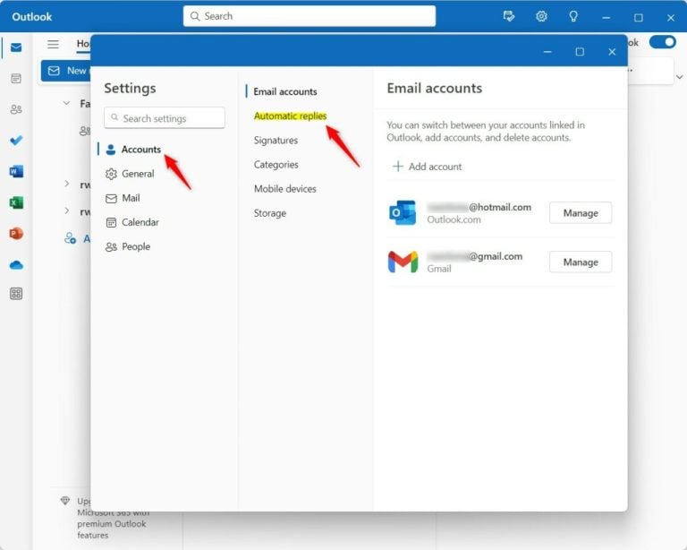 How to Turn Out of Office On or Off in Outlook App on Windows 11 Geek