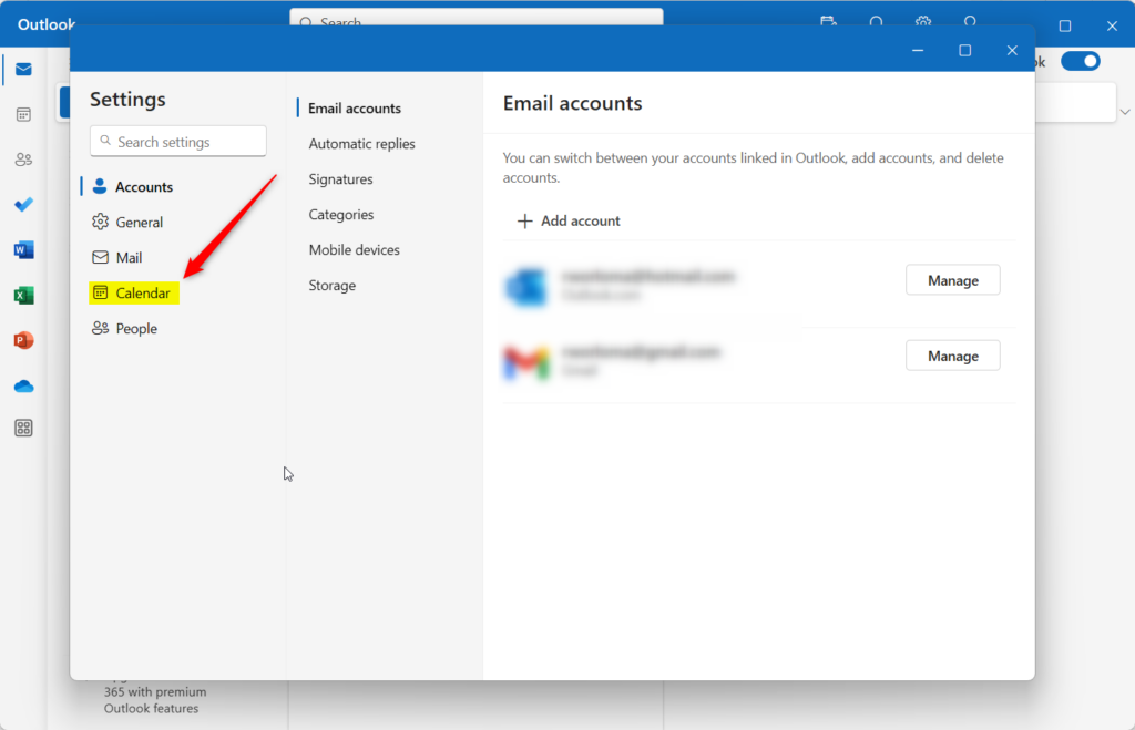 How to add or remove events from email to your calendar in Outlook