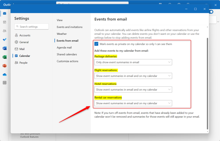 How to Automatically Sync Events from Email to Outlook Calendar | Geek ...
