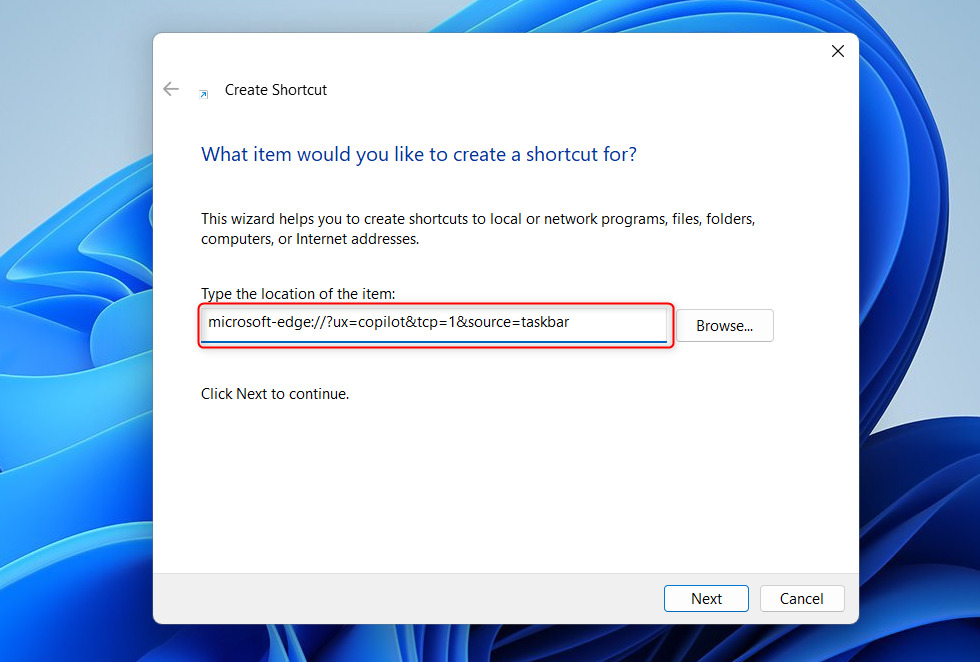 Windows 11 new desktop shortcut location