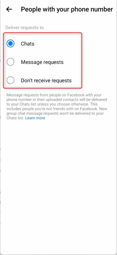 Messenger deliver requests to