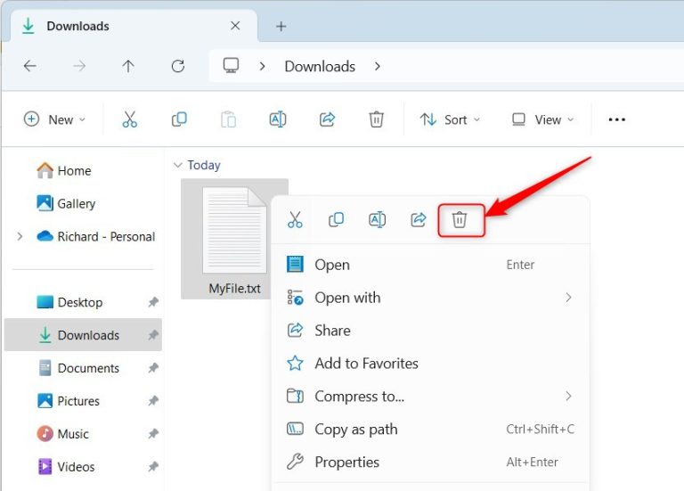 Learn how to delete files in Windows 11 Geek Rewind