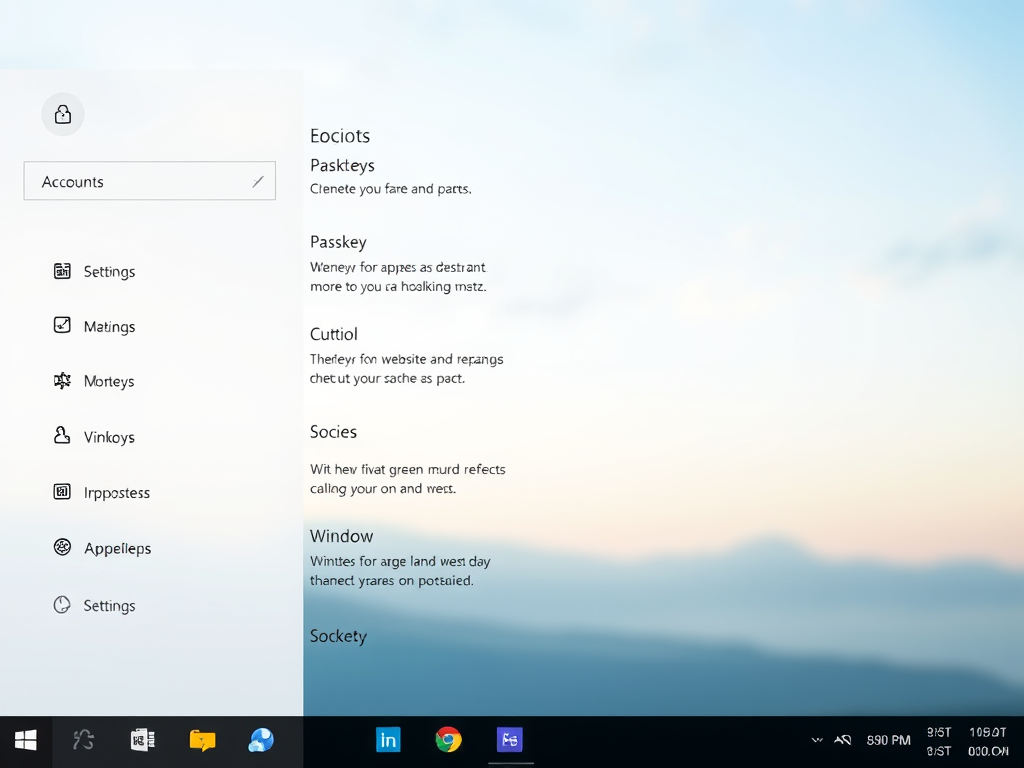 How to Access and View Passkeys in Windows 11 Settings