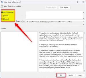 How to Enable or Disable Recall in Windows 11 - Geek Rewind