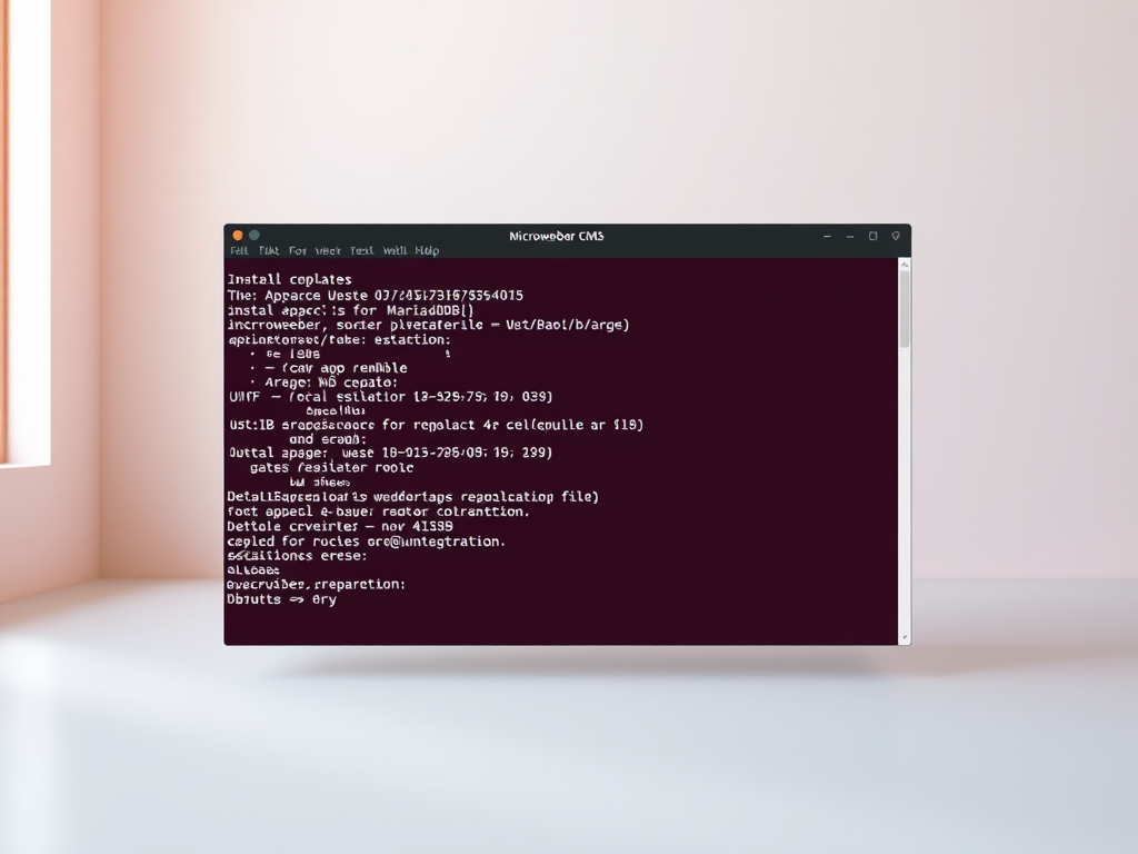 How to install Microweber with Apache on Ubuntu 24.04