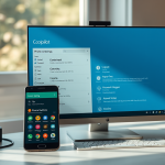 Using your Android phone with Windows 11 Copilot