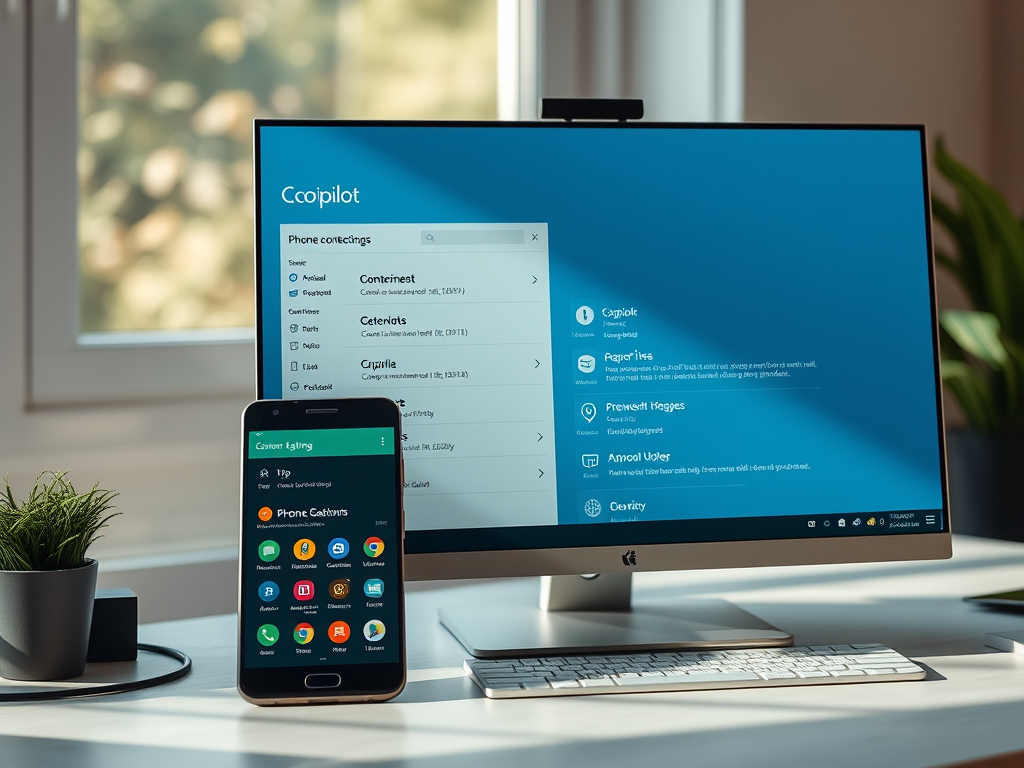 Using your Android phone with Windows 11 Copilot