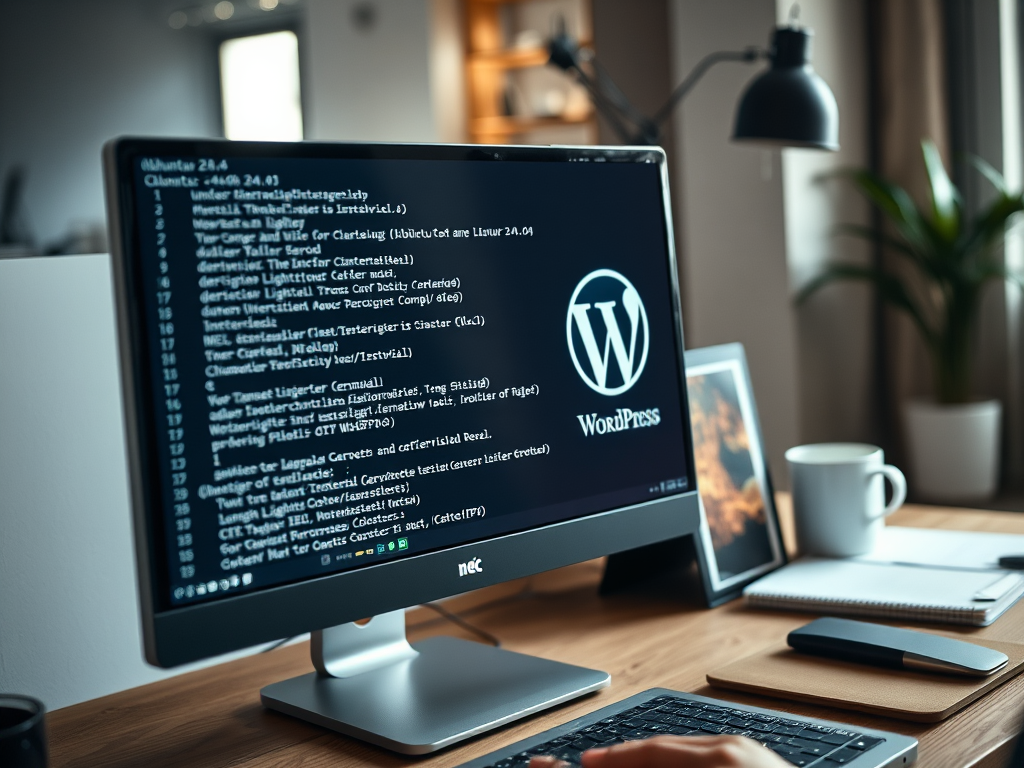 Install WordPress with Lighttpd on Ubuntu 24.04