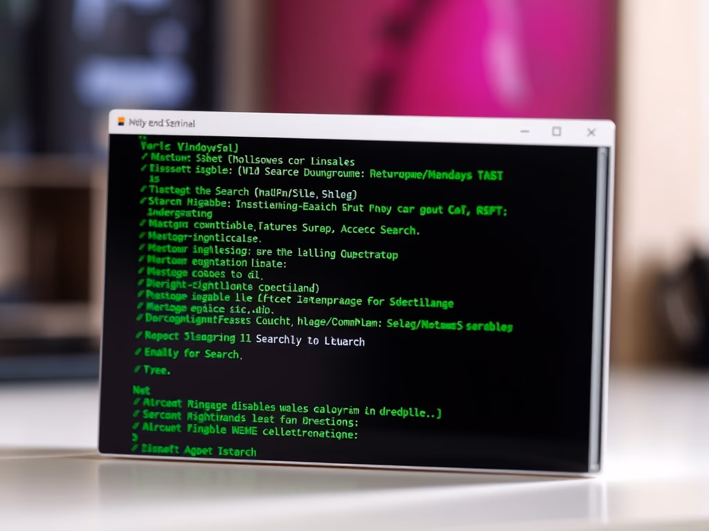 Repair Windows 11 Search and Indexing Features
