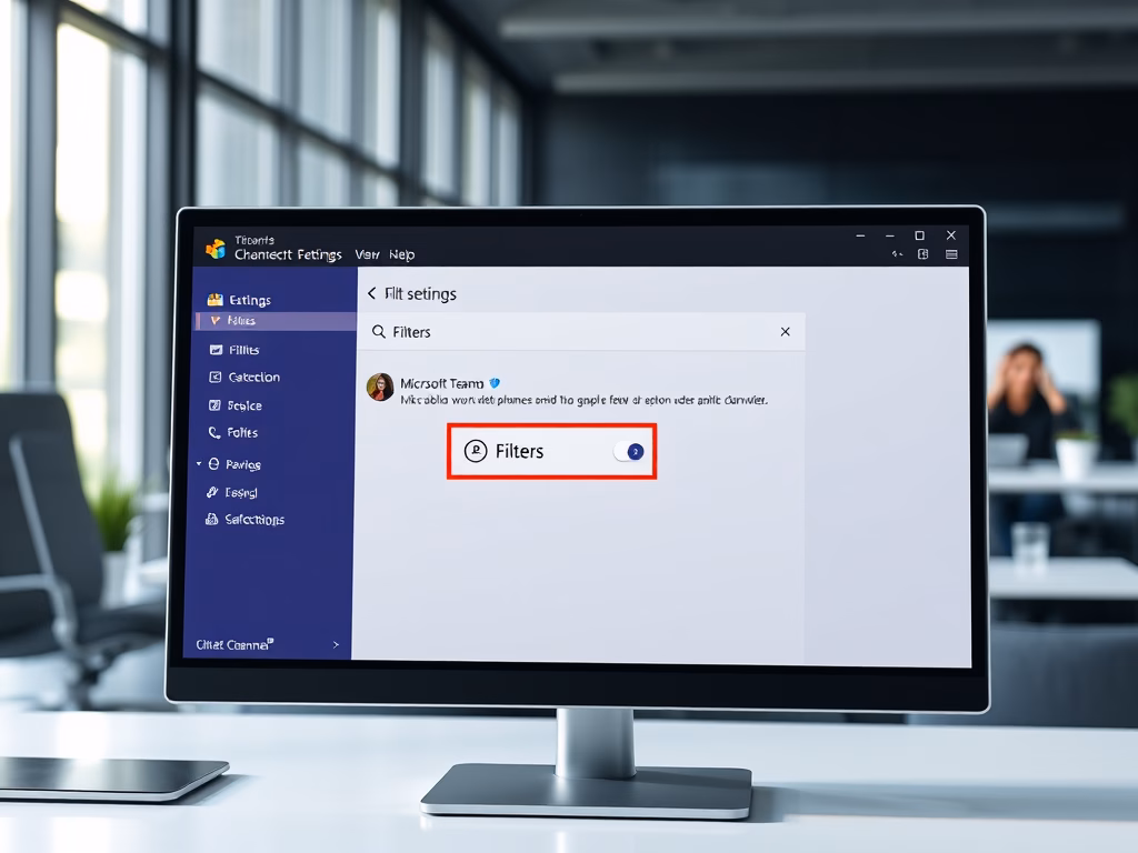 How to Manage Filters in Microsoft Teams Chats