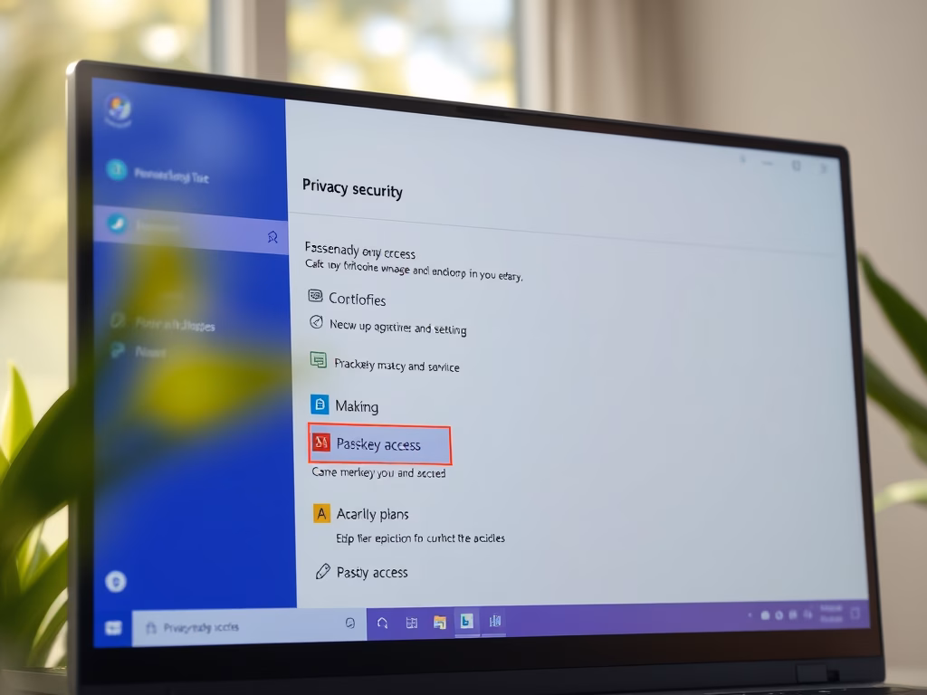 How to Enable Passkey Access for Apps on Windows 11