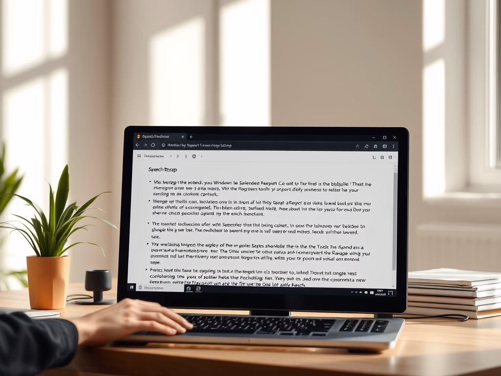 How to Use Windows 11 Narrator Speech Recap