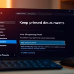 How to Keep Printed Documents in the Print Queue on Windows 11
