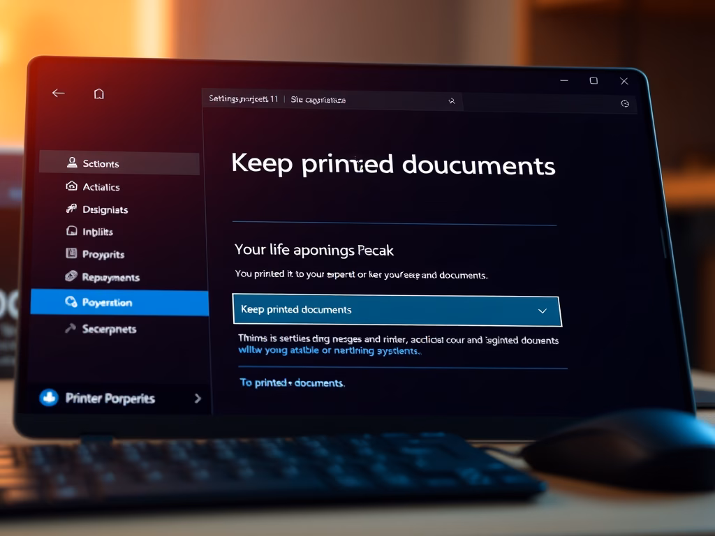 How to Keep Printed Documents in the Print Queue on Windows 11