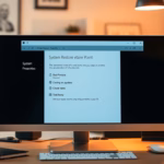 How to Create a System Restore Point in Windows 11
