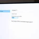 How to Turn On Unicode UTF-8 Support in Windows 11