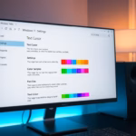 How to Change the Text Cursor Color in Windows 11