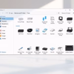 How to Open Devices and Printers in Windows 11