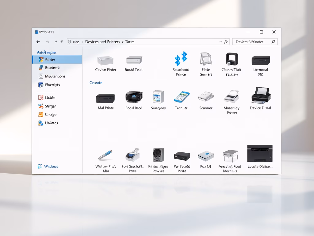 How to Open Devices and Printers in Windows 11