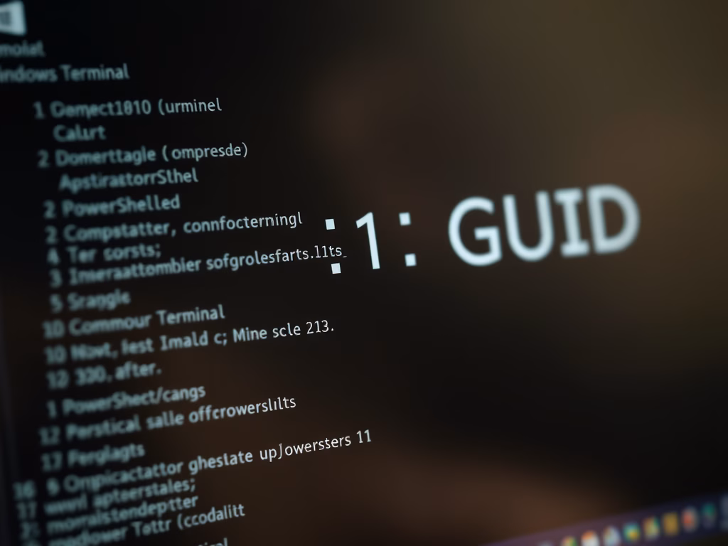 How to Generate a Globally Unique Identifier (GUID) in Windows 11
