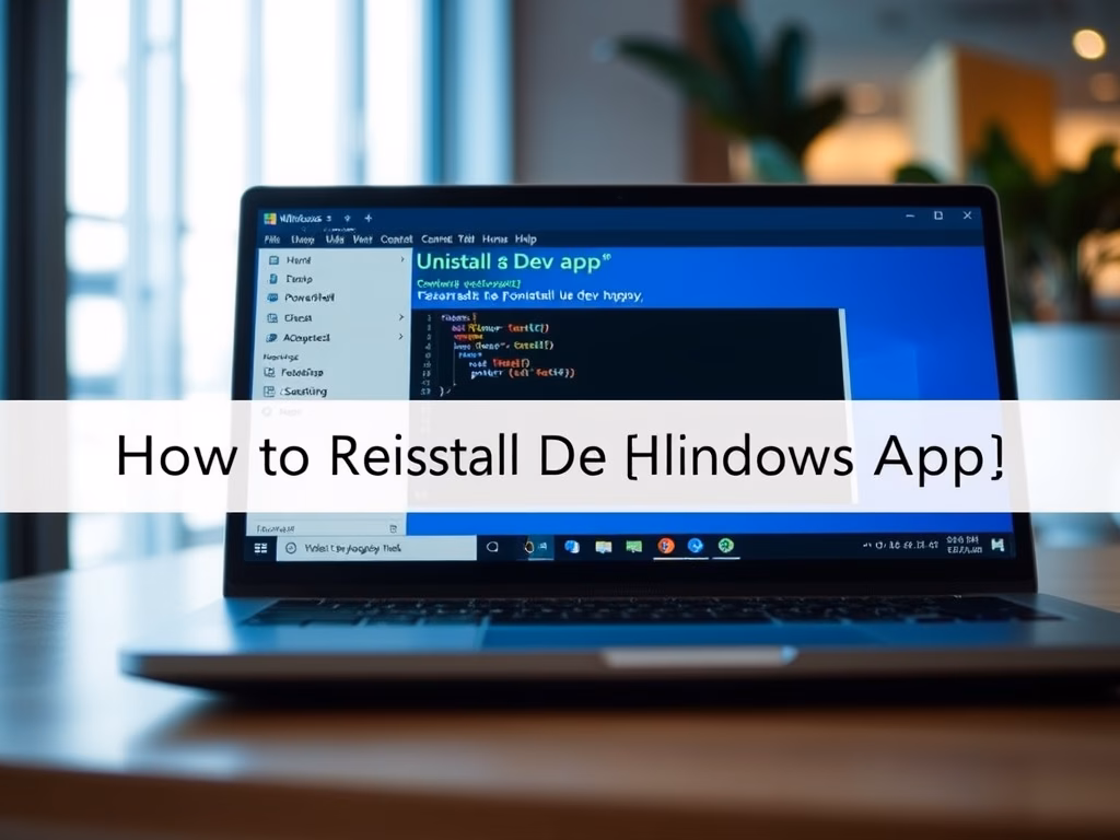 How to Reinstall Dev Home App in Windows 11