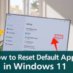 How to Reset Default Apps in Windows 11