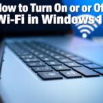 How to Turn On or Off Wi-Fi in Windows 11