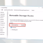 How to Enable or Disable Access to Removable Storage Devices in Windows 11
