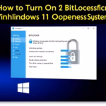 How to Turn On BitLocker for Your Windows 11 Operating System Drive