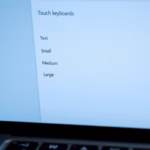How to Change Key Text Size on Touch Keyboard in Windows 11