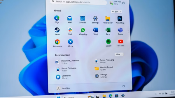 Microsoft is Making Taskbar and Start more personal in Windows 11