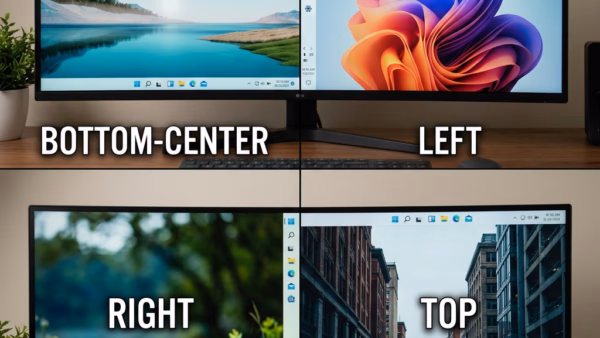 How to Change Taskbar Position to Top or Side in Windows 11