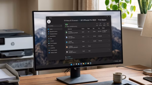 How to View a Printer's Print Queue in Windows 11