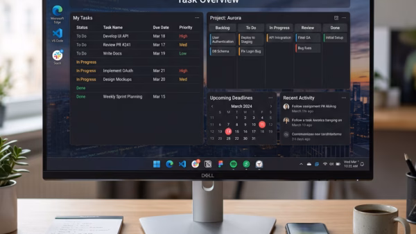 Windows 11 Taskbar: What is the Task view Feature