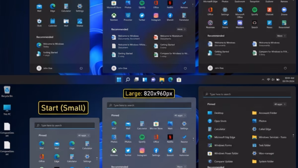 How to Change Start Menu Size in Windows 11