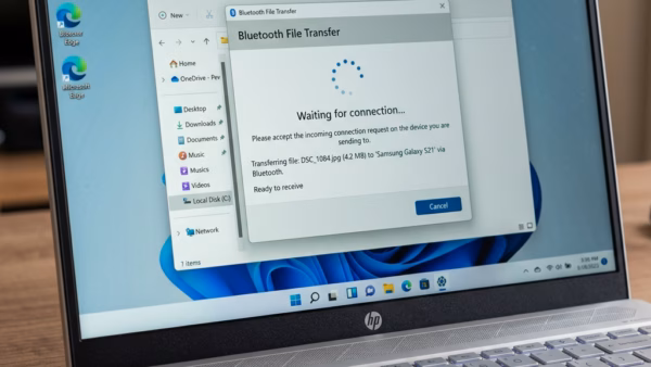 How to Receive a File Using Bluetooth in Windows 11